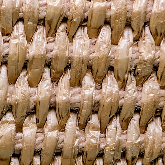 Fendi Step Out Bucket Bag Straw and Zucca Canvas Medium with Rare Strap - Picture 5 of 16